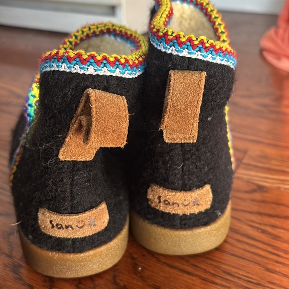 SANUK nice bootah ojai wool BOOTS sz 7 - Picture 2 of 3